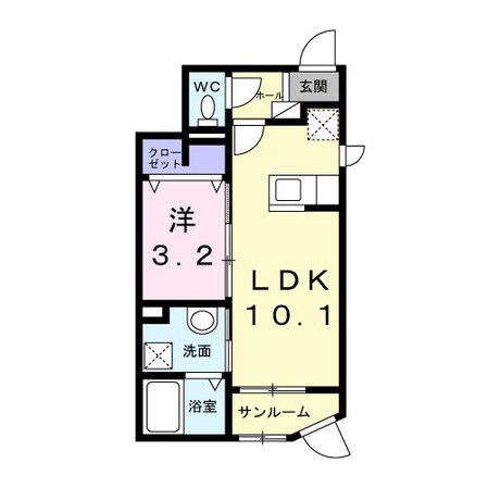 フェリス　デ　パソスの物件間取画像